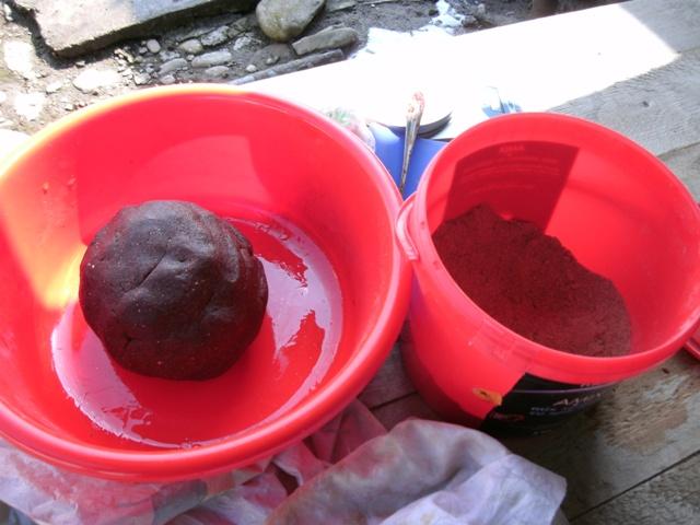 pregatiri - si daca tot a dat soarele am mai lucrat putin